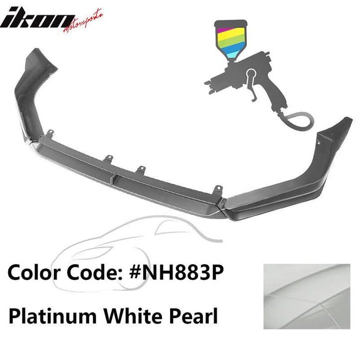 2022-2024 Honda Civic 11th IKON Front Bumper Lip W/LED PP