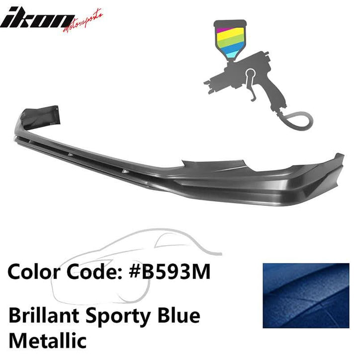 2022-2024 Honda Civic Sedan Hatchback Front Bumper Lip Painted PP