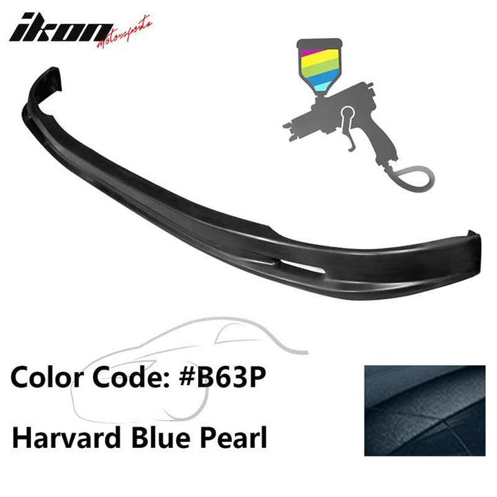 1992-1995 Honda Civic 4-Door Front Bumper Lip Spoiler PU