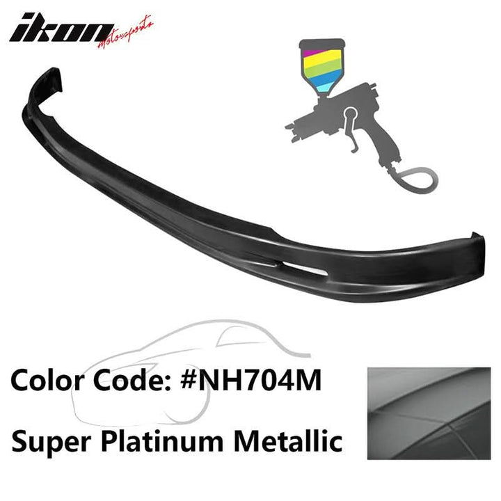 1992-1995 Honda Civic 4-Door Front Bumper Lip Spoiler PU