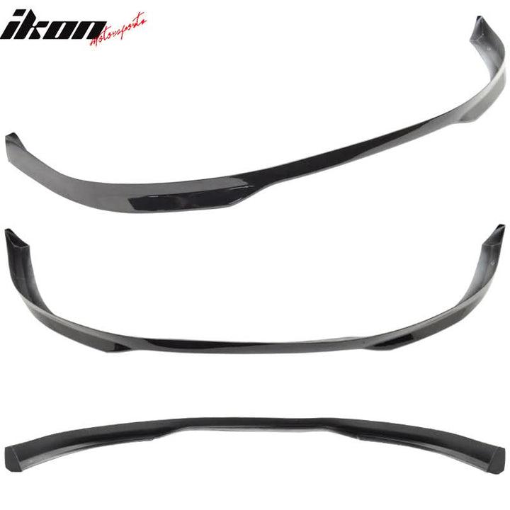 1996-1998 Honda Civic EK 2Dr Type R Painted Black Front Bumper Lip PU