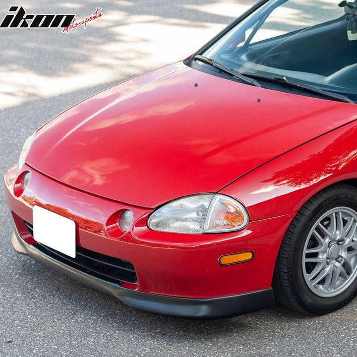 1993-1997 Honda Del Sol Type R Front Bumper Lip Spoiler PU