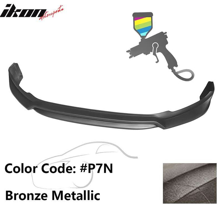 2017-2018 Hyundai Elantra L Style Painted Front Bumper Lip PP