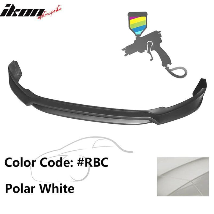 2017-2018 Hyundai Elantra L Style Painted Front Bumper Lip PP