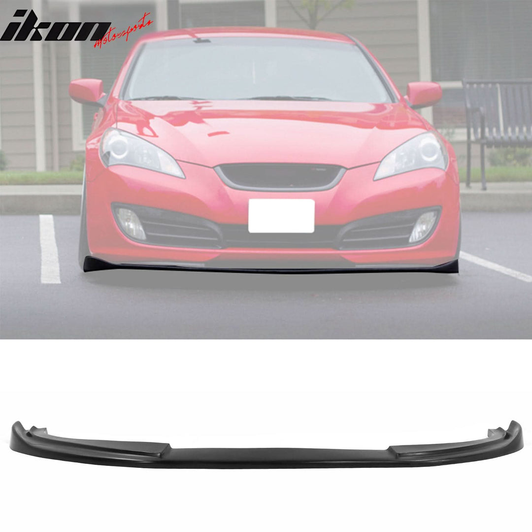 Fits 10-12 Hyundai Genesis Coupe Sport Front + Rear Bumper Lip  PU