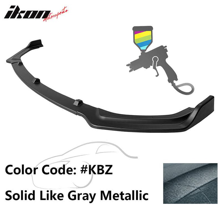 2018-2022 Infiniti Q50 Base Premium Painted Front Bumper Lip 3PC