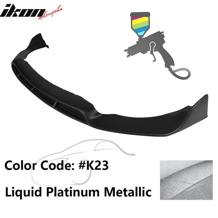 2017-2019 Infiniti QX30 IKON Style Front Bumper Lip Painted PP