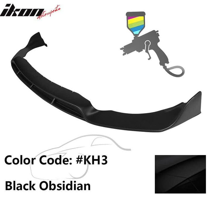 2017-2019 Infiniti QX30 IKON Style Front Bumper Lip Painted PP
