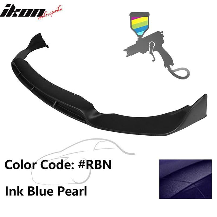 2017-2019 Infiniti QX30 IKON Style Front Bumper Lip Painted PP