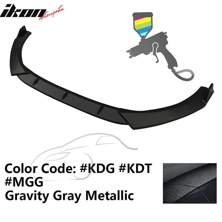 2021-2024 2025 Kia Optima K5 Front Lip Chin Spoiler PP 3PC