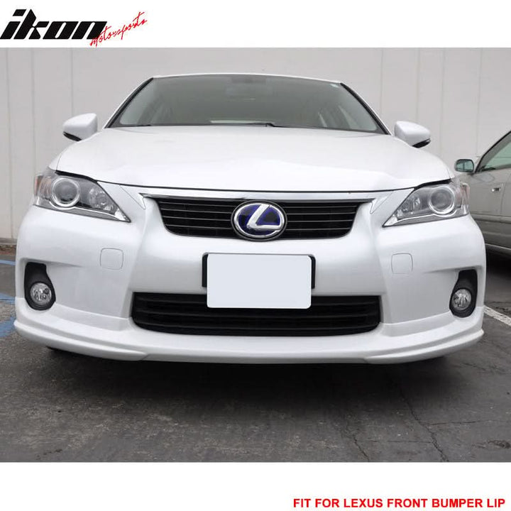 2011-2013 Lexus CT200H TM Style Front Bumper Lip Spoiler PP