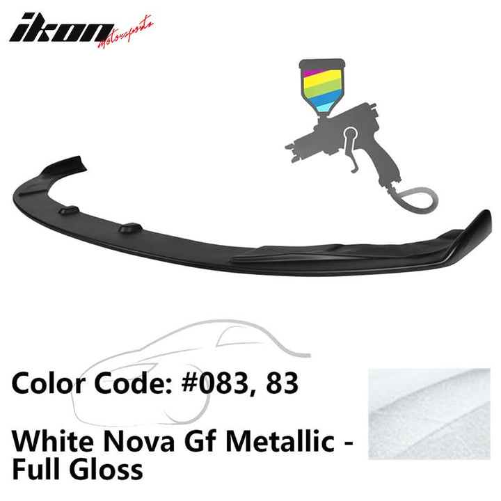 2016-2020 Lexus GS Lexon Style Painted PP Front Bumper Lip Spoiler