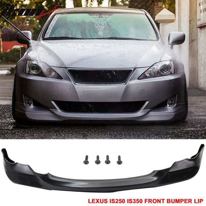 2006-2008 Lexus IS250 IS350 Front Bumper Lip Spoiler PU
