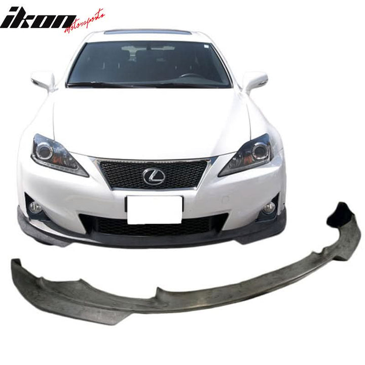 2011-2013 Lexus IS250 IS350 IK style Front Bumper lip Chin Spoiler PU
