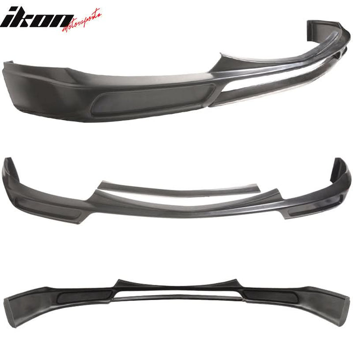 2009-2011 Mazda 3 K Style Unpainted Black Front Bumper Lip Spoiler Pu