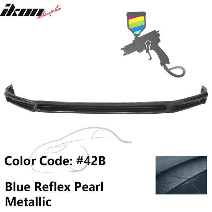 2017-2018 Mazda 3 4Dr 5Dr MK Style Front Bumper Lip Spoiler ABS
