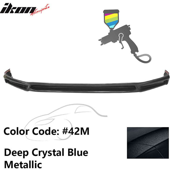 2017-2018 Mazda 3 4Dr 5Dr MK Style Front Bumper Lip Spoiler ABS