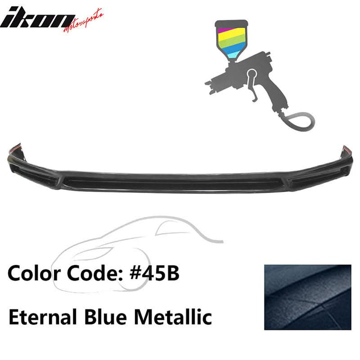 2017-2018 Mazda 3 4Dr 5Dr MK Style Front Bumper Lip Spoiler ABS