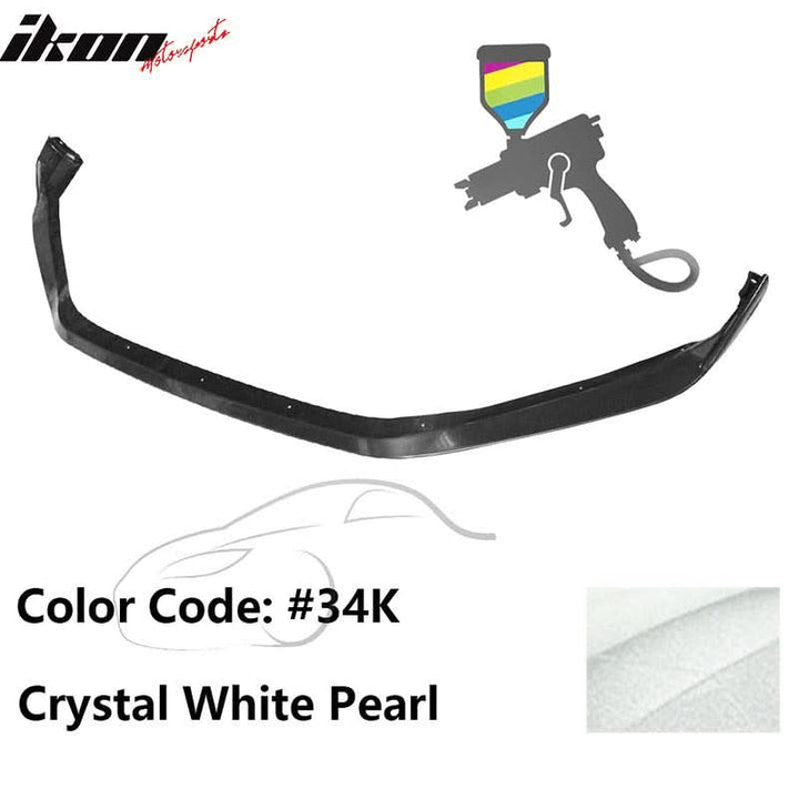 2014-2016 Mazda 3 4Dr 5Dr Mazdaspeed Style Front Bumper Lip Spoiler
