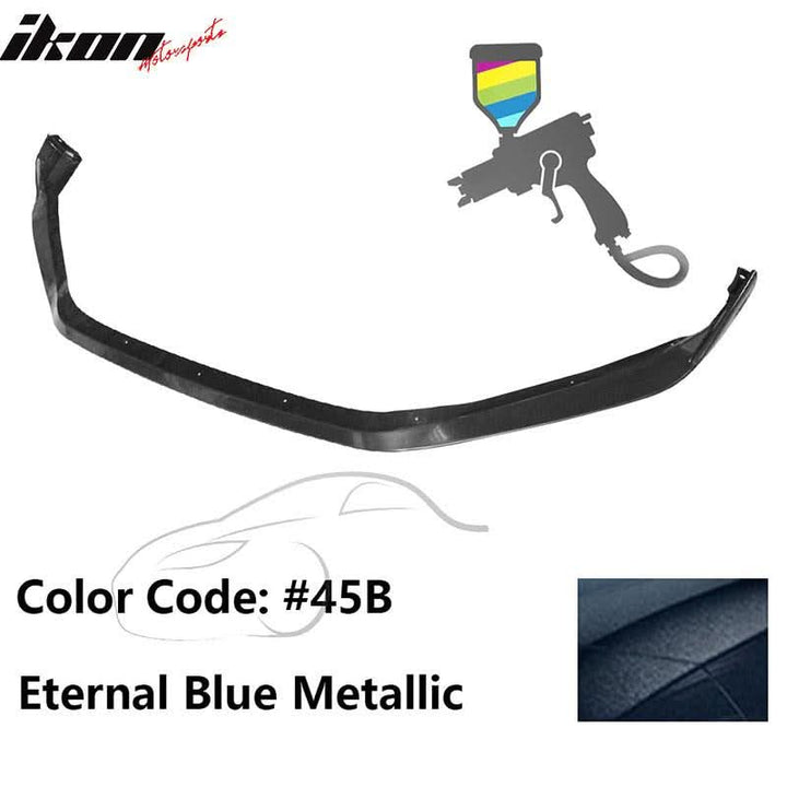 2014-2016 Mazda 3 4Dr 5Dr Mazdaspeed Style Front Bumper Lip Spoiler