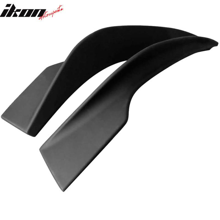 2016-2017 Mazda 6 Painted Front Bumper Side Splitter Lip Pair ABS