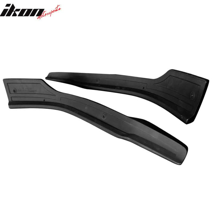 2016-2017 Mazda 6 Painted Front Bumper Side Splitter Lip Pair ABS