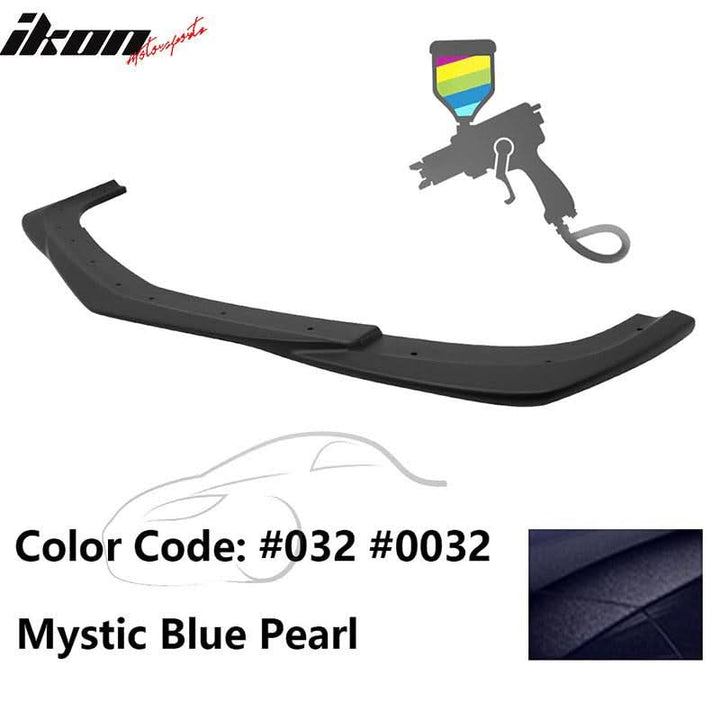 2012-2014 Benz W204 C63 AMG GH Style Painted Front Bumper Lip ABS