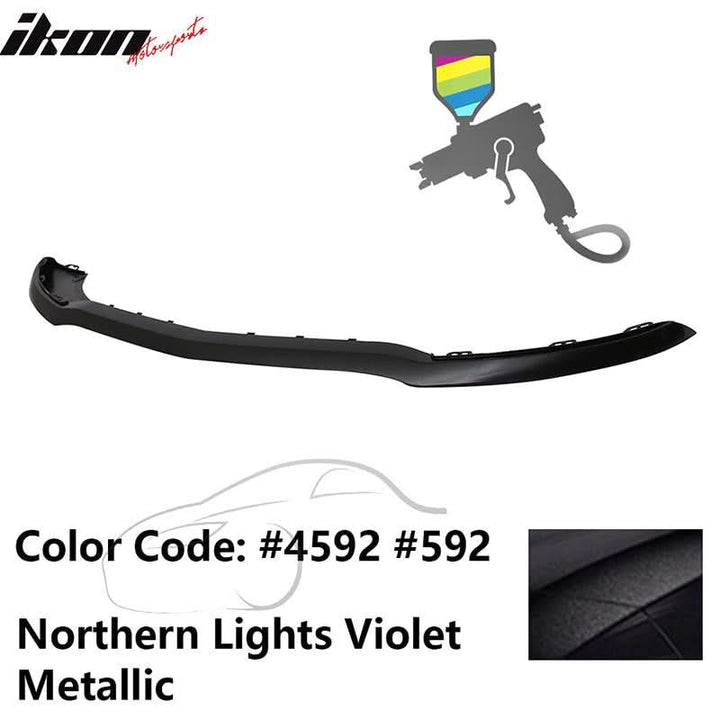 2014-2016 Benz C117 CLA AMG Style Painted Front Bumper Lip PP