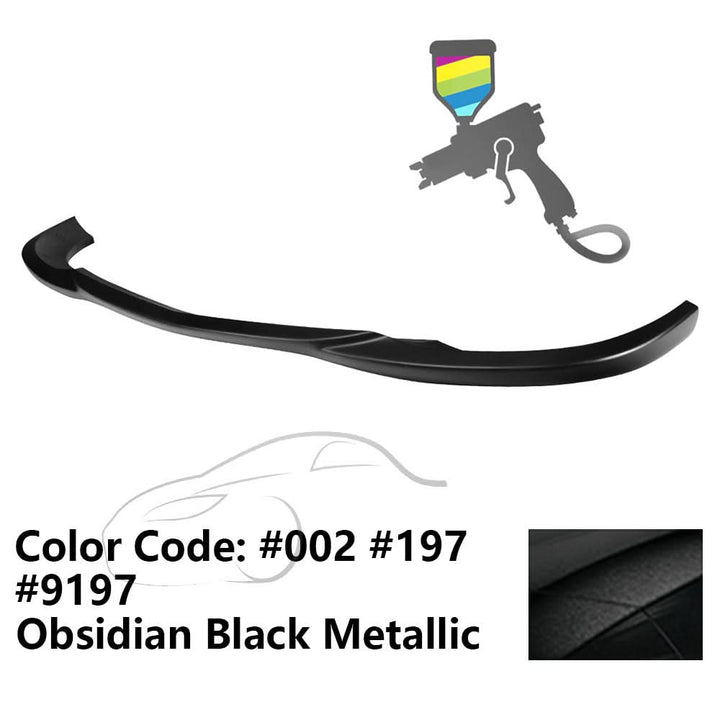 2008-2011 Benz W204 C Class GH Style Front Bumper Lip ABS