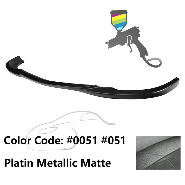 2008-2011 Benz W204 C Class GH Style Front Bumper Lip ABS