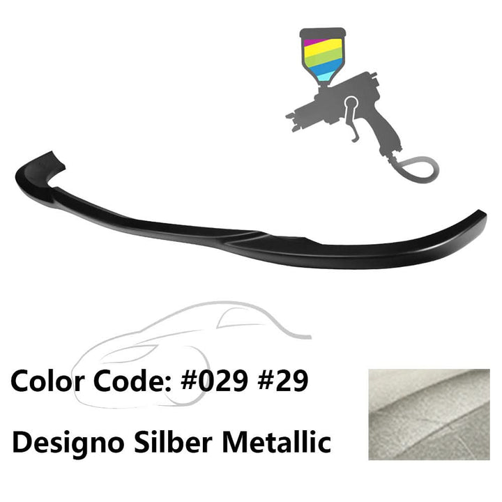2008-2011 Benz W204 C Class GH Style Front Bumper Lip ABS