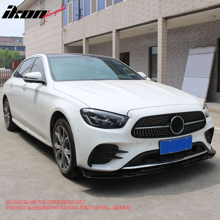 2021-2023 Benz W213 E-Class B Style Front Bumper Lip PP