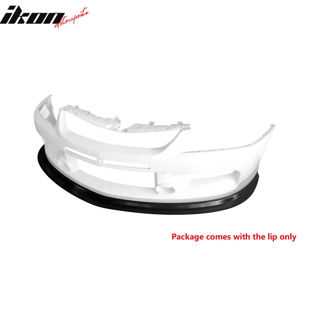 2006-2007 Mitsubishi Lancer Evo MDA Style PU Front Lip Bumper Guard