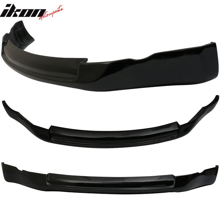 2003-2005 Nissan 350Z ING-S Style Paint Super Black #KH3 Front Lip PU