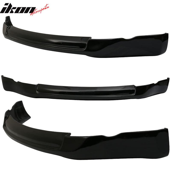 2003-2005 Nissan 350Z ING-S Style Paint Super Black #KH3 Front Lip PU