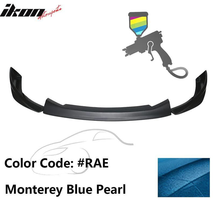 2013-2017 Nissan 370Z TK Style Painted  PP Front Bumper Lip Spoiler