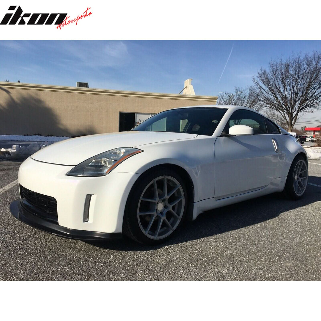 2003-2005 Nissan 350z Z33 Unpainted Front Bumper Lip Spoiler MDA Style