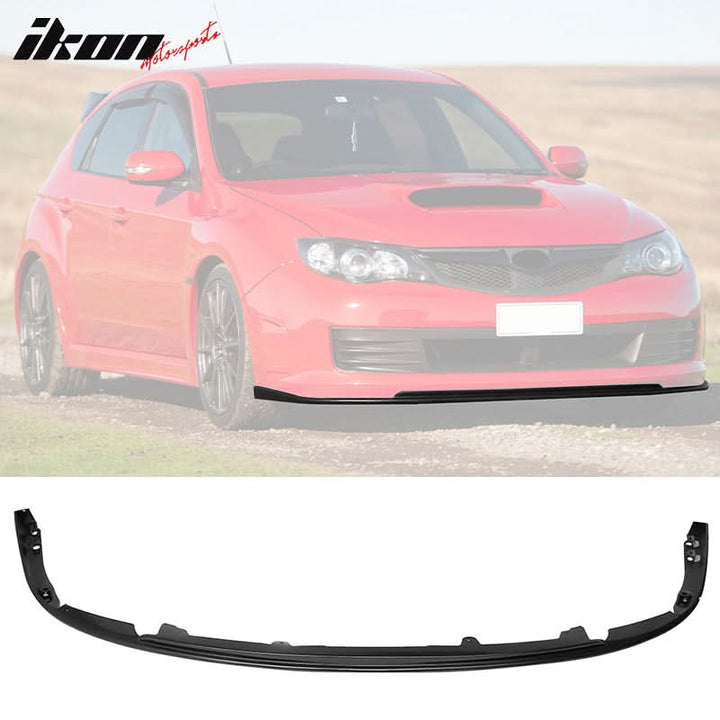 2008-2010 Subaru Impreza WRX STI Unpainted Front Bumper Lip Spoiler PP