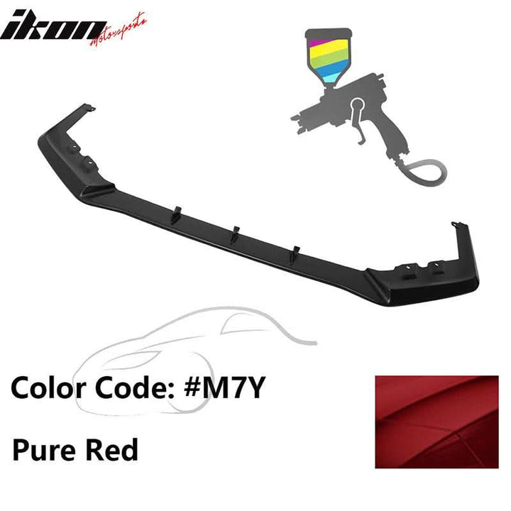 2015-2017 Subaru WRX STI MP MPX Painted Front Bumper Lip ABS