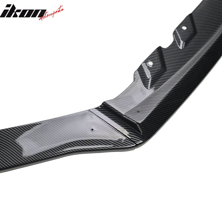 2015-2017 Subaru WRX STI MPX Carbon Fiber Print Front Bumper Lip PP