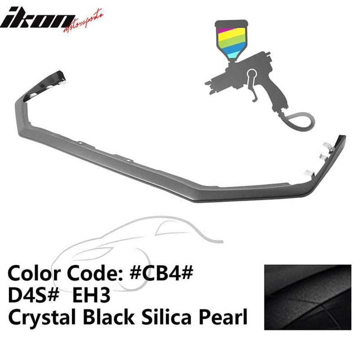 2015-2017 Subaru WRX STI Carbon Paint Front Bumper Lip Spoiler ABS