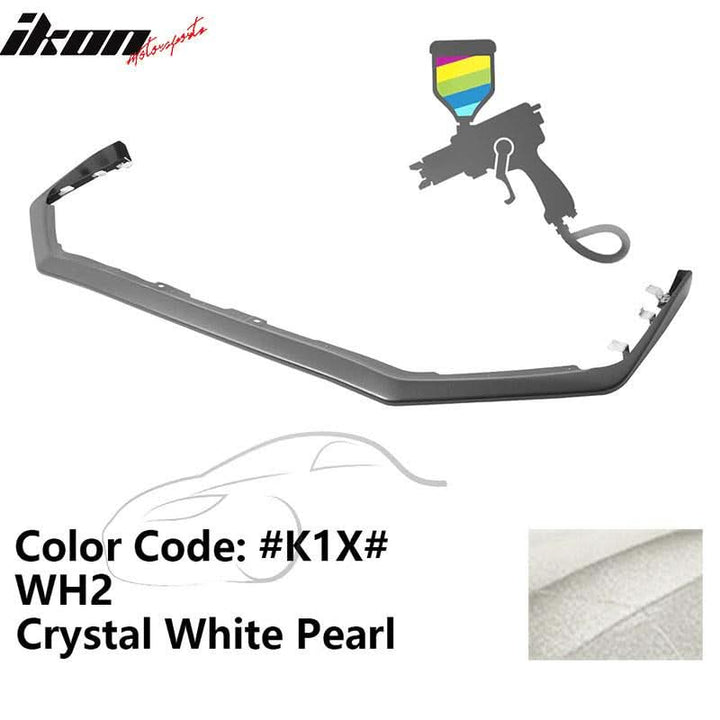 2015-2017 Subaru WRX STI Carbon Paint Front Bumper Lip Spoiler ABS