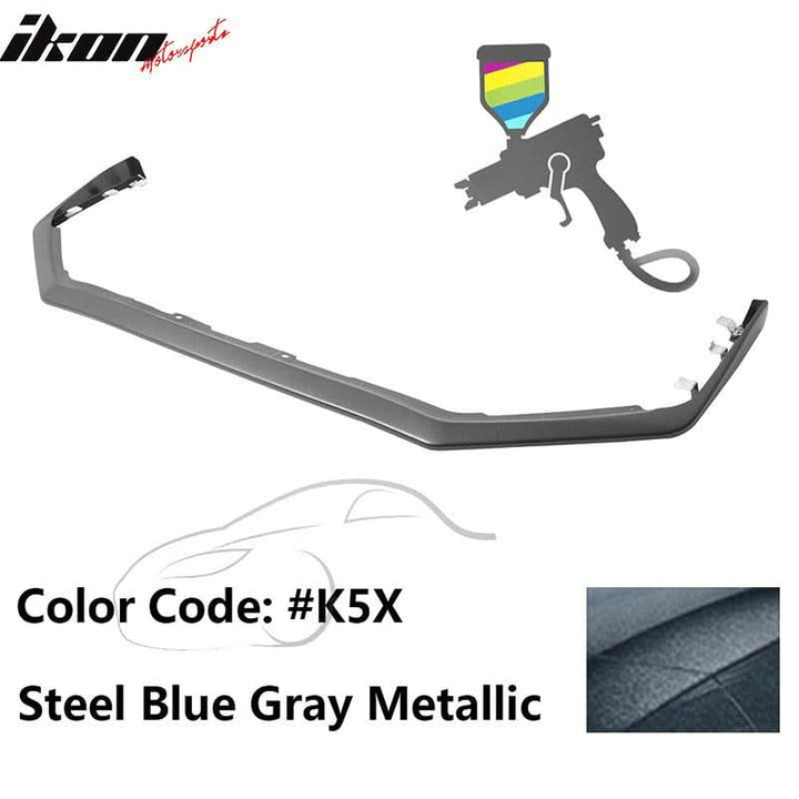 2015-2017 Subaru WRX STI Carbon Paint Front Bumper Lip Spoiler ABS