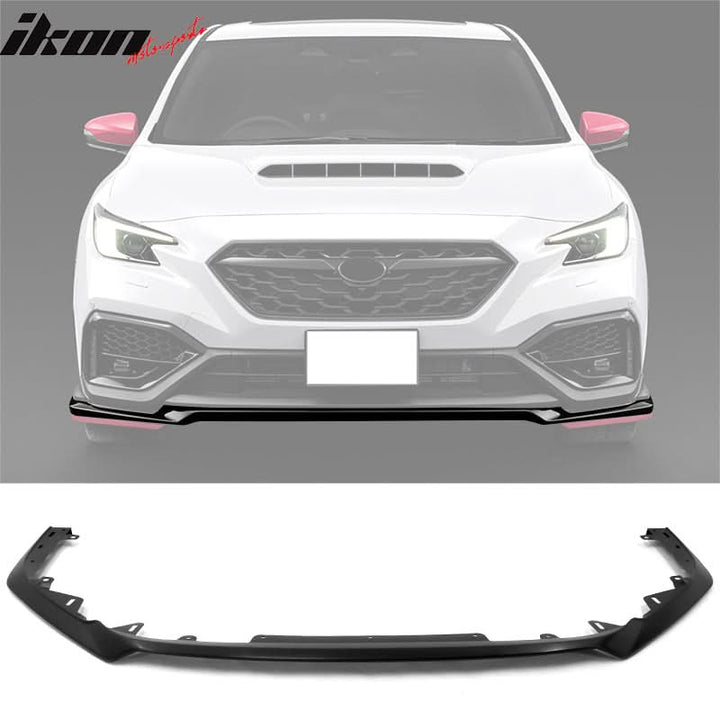 2022-2025 Subaru WRX STI Style Front Lip Splitter Unpainted Spoiler PP