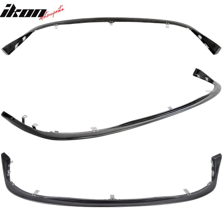 2008-2010 Subaru Legacy (JDM Bumper Only) Black Front Bumper Lip PU