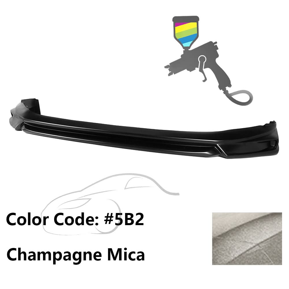 2018-2020 Toyota Camry LE IKON Style Painted Front Bumper Lip PP