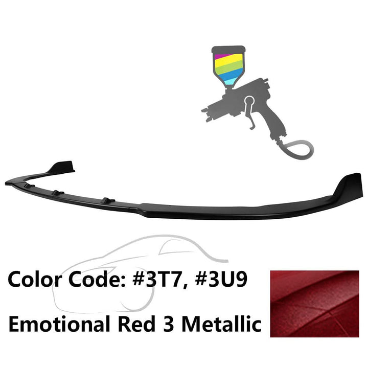 2018-2020 Toyota Camry SE Style 3PCS Front Bumper Lip PP