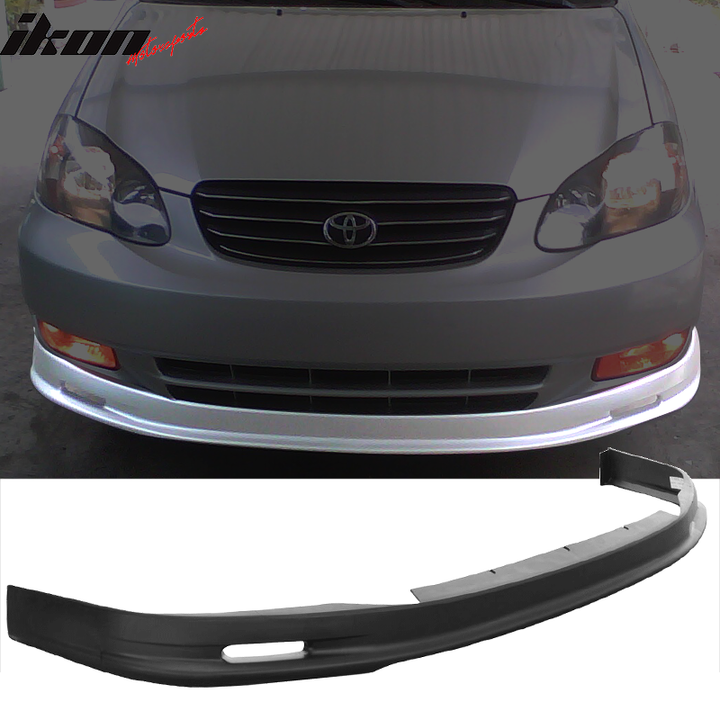2003-2004 Toyota Corolla Mugen Style Front Bumper Lip PP