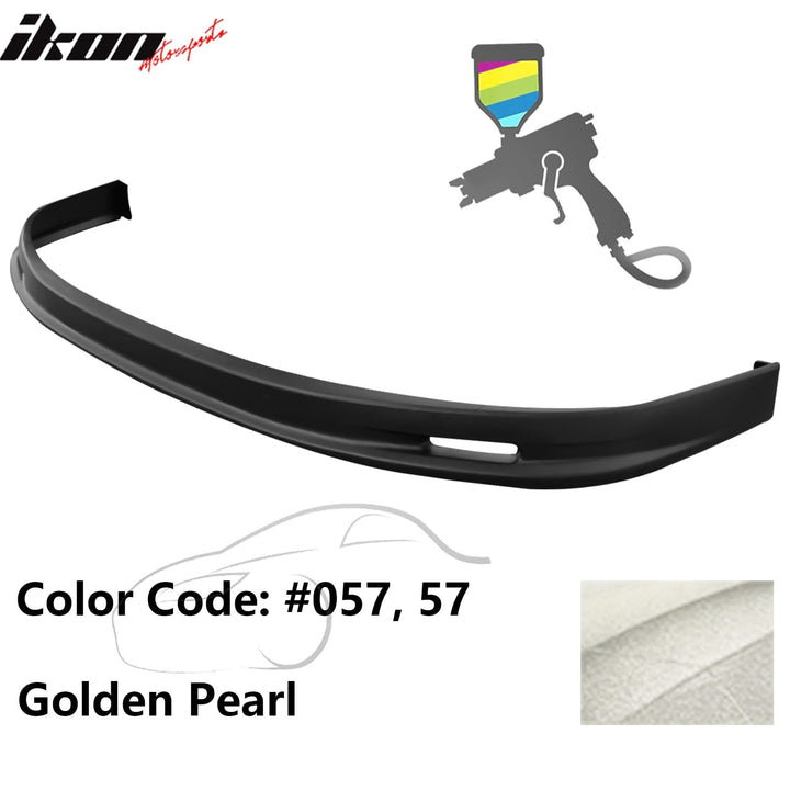 2005-2006 Toyota Corolla Sedan Mugen Style Front Bumper Lip Painted PP