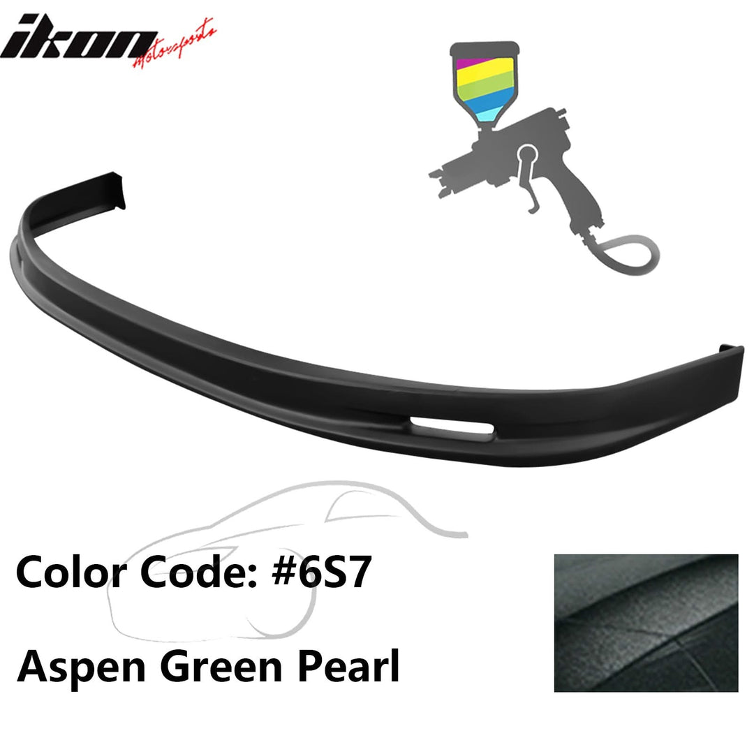 2005-2006 Toyota Corolla Sedan Mugen Style Front Bumper Lip Painted PP